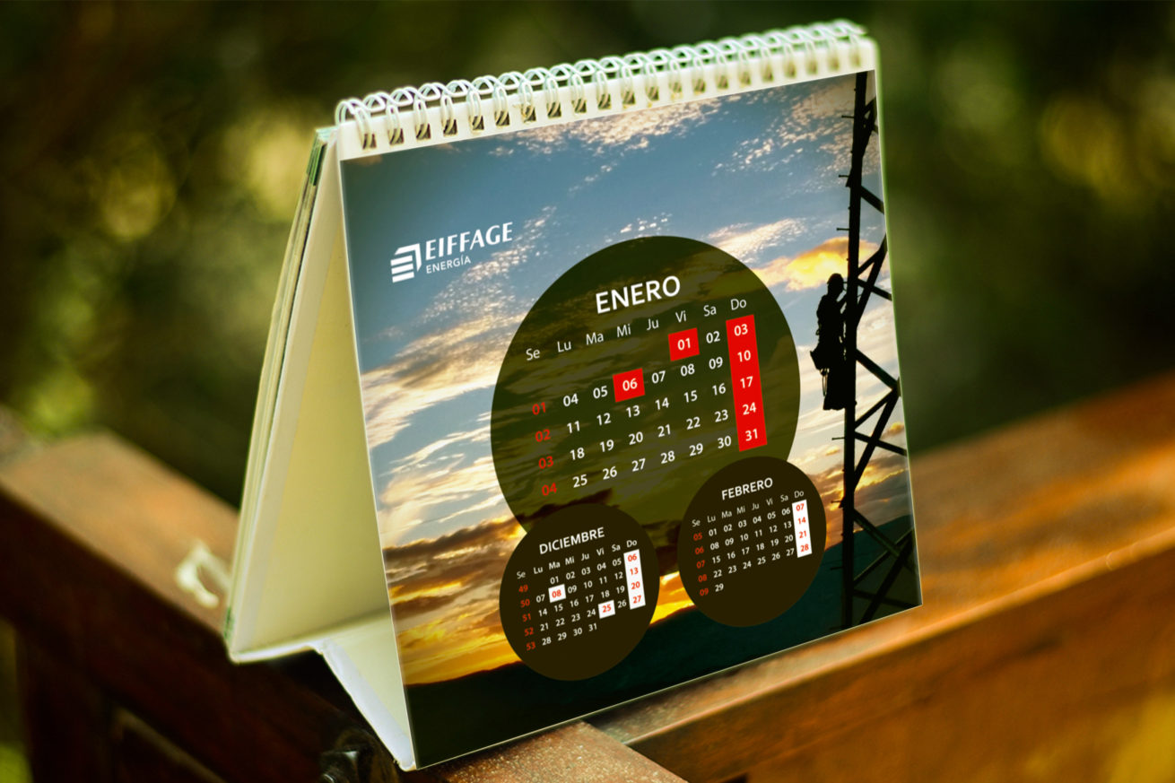 Eiffage Energía - Calendario - Juan Ángel Ortiz