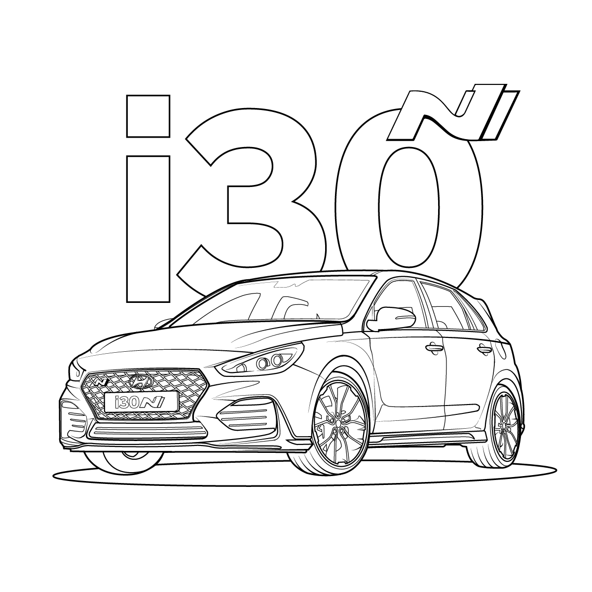 Ilustración y diseño para Hyundai Spain